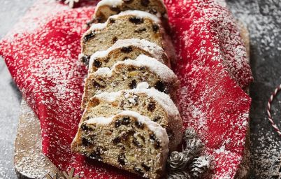 Штоллен с франжипаном