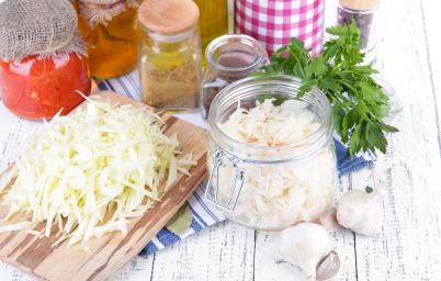 Рецепт квашеной капусты в банке