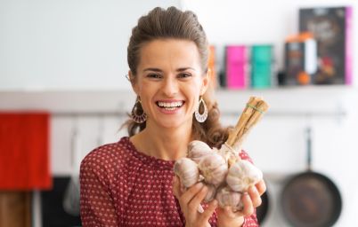 Часник натщесерце для схуднення