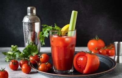 Безалкогольные коктейли из томатного сока
