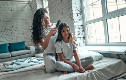 Как ухаживать за волосами у детей