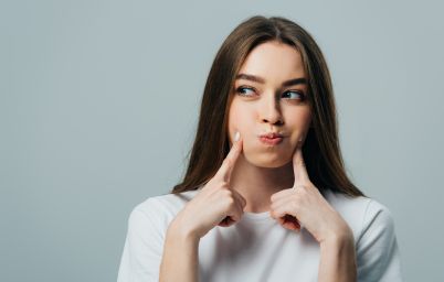 Как убрать щеки