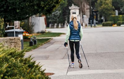 скандинавская ходьба