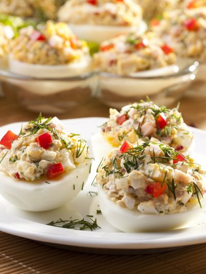 фаршированные яйца для пасхального стола