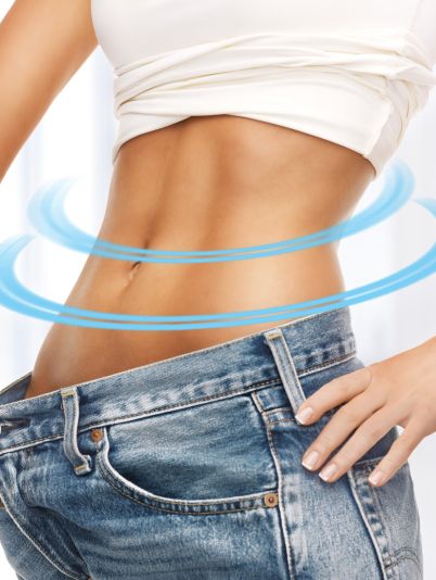 как убрать жир с живота