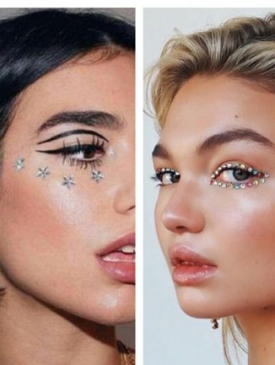 новогодний макияж