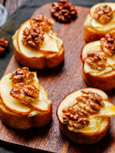 тосты яблоко