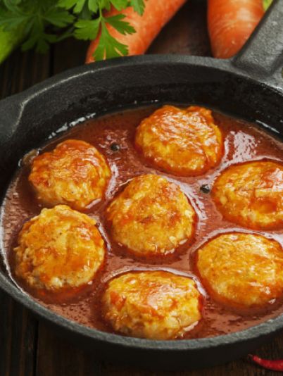 котлеты соус