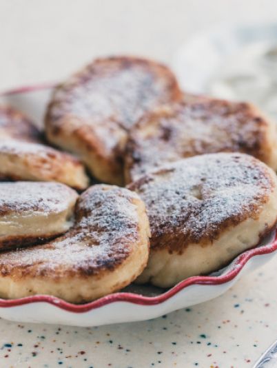 Вкусные сырники с тыквой и яблоками