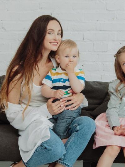 Владимир Остапчук с емьей