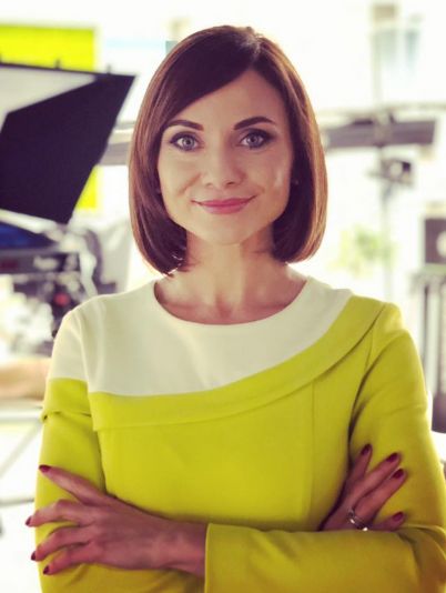 Телеведущая Анна Панова