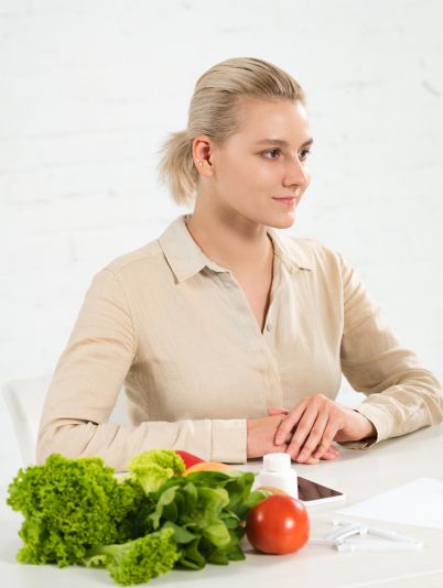 девушка на приеме у врача