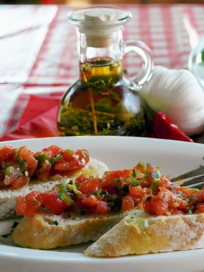 Как быстро приготовить брускеты