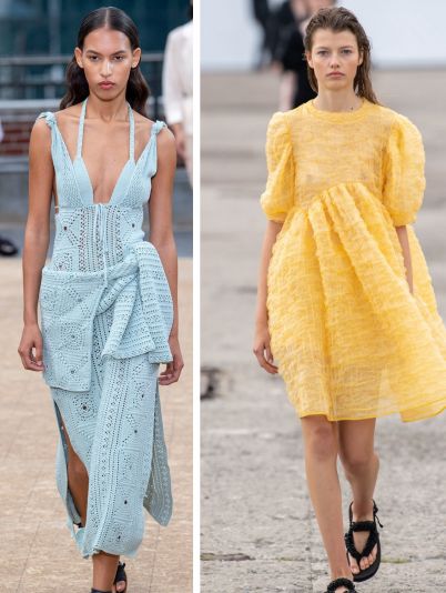 Модные платья на лето