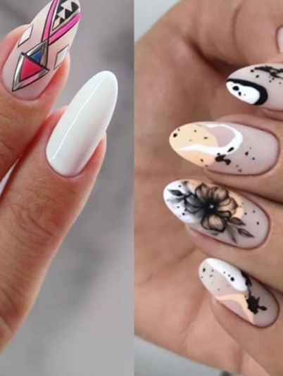 тренды маникюра 2020