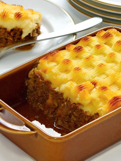 Пастуший пирог с говяжьим фаршем