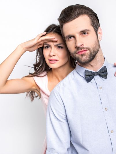 жадный мужчина