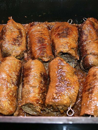 Диетические рулетики из кролика