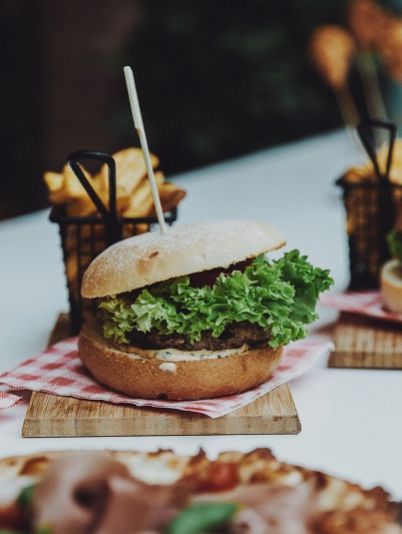 Бургер из баранины