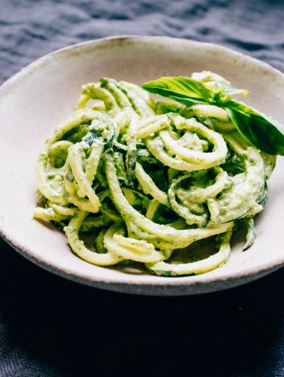 Спагетті з молодими цукіні