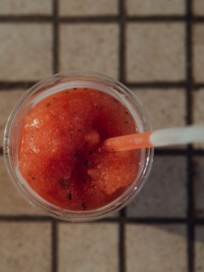 Вишневая гранита