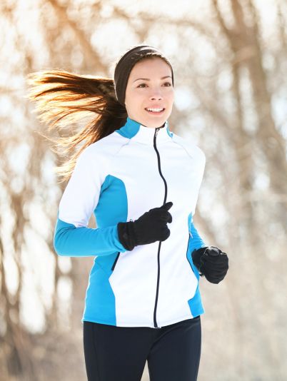 тренироваться в холодное время