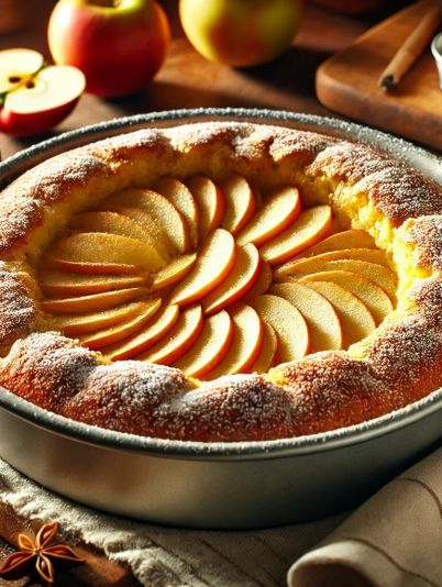 Шарлотка в микроволновке