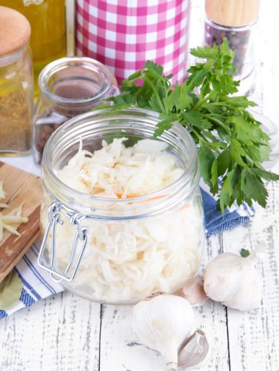 Рецепт квашеной капусты в банке
