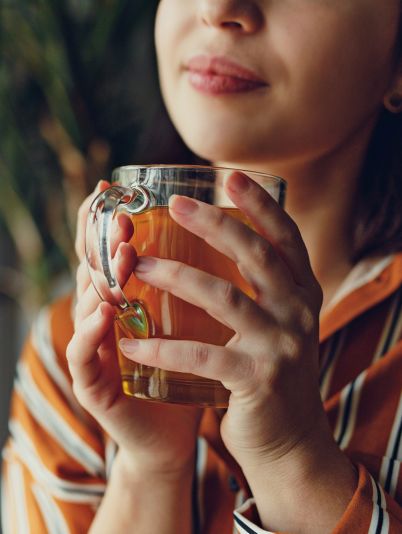 Зеленый чай для похудения живота