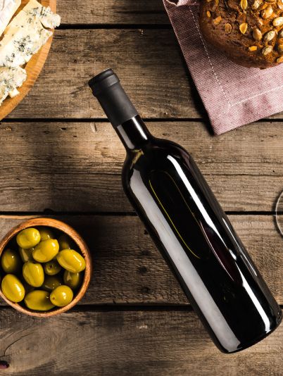 бутылка вина