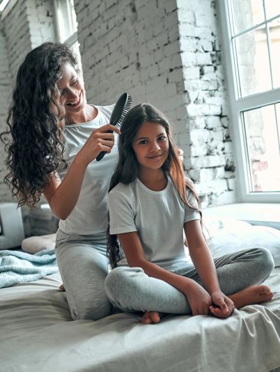 Как ухаживать за волосами у детей