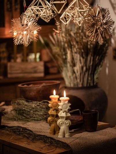 Різдвяна свічка Карітас