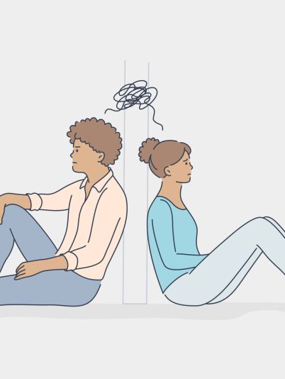 грустная пара