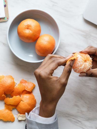 мандаринові шкірки