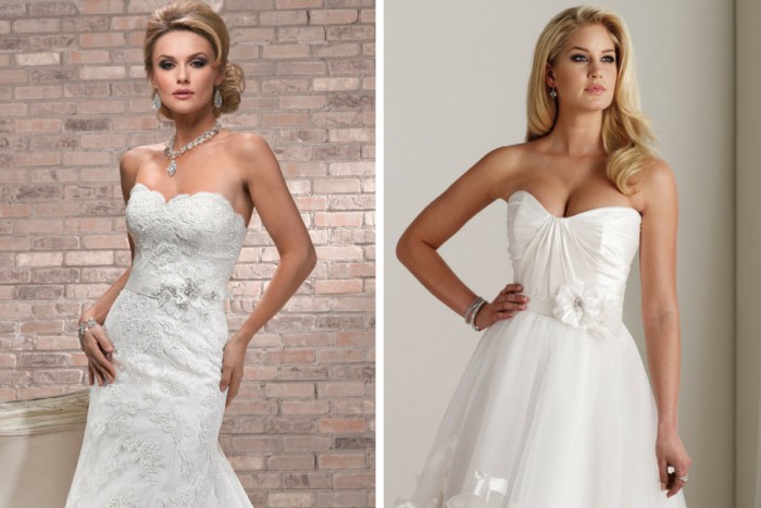 Свадебные платья для невысоких