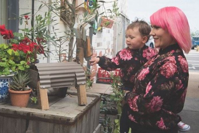 Мамочка превратила дочь в свою стильную мини-копию (фото)