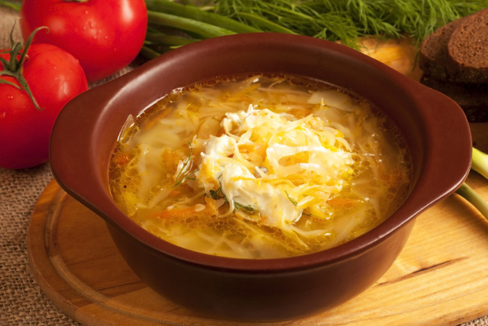 Щи из квашеной капусты