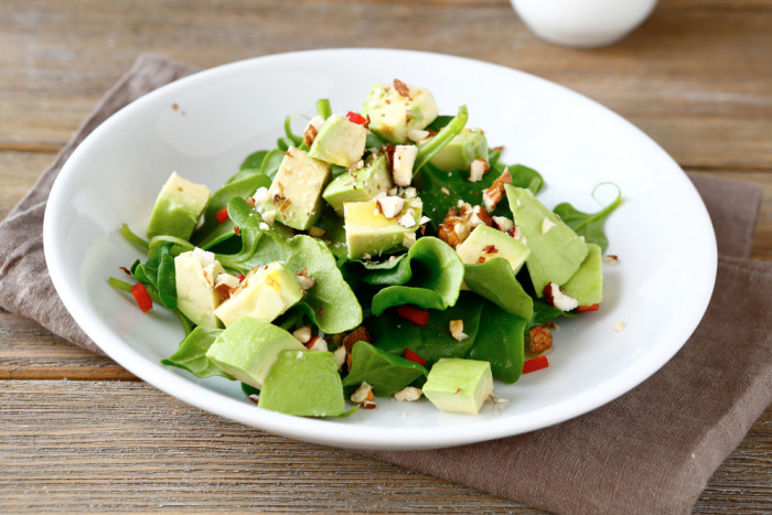 салат из авокадо с чили