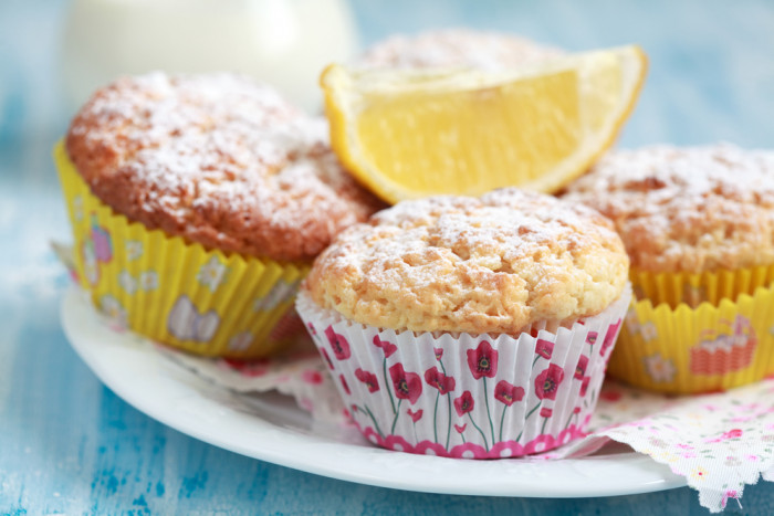 лимонные маффины