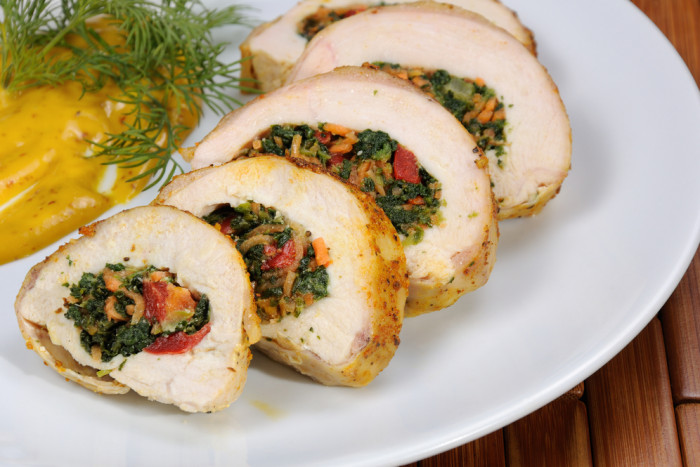 фаршированные куриные грудки