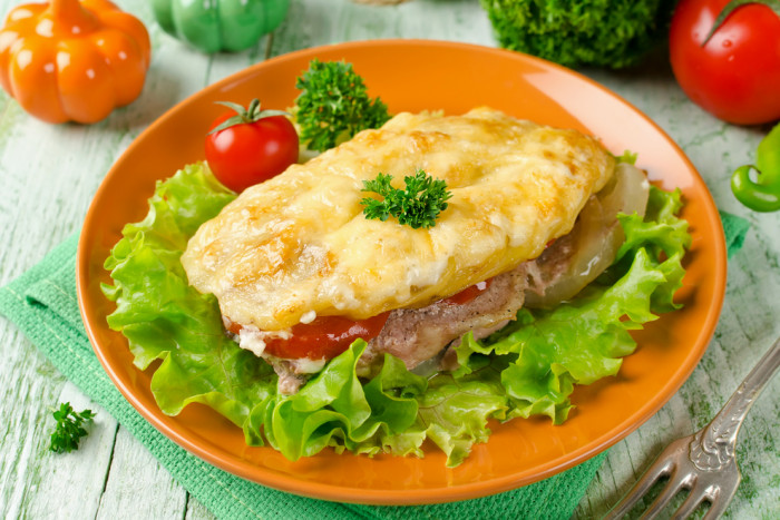 свинина с сыром