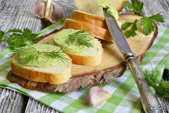 зеленое масло