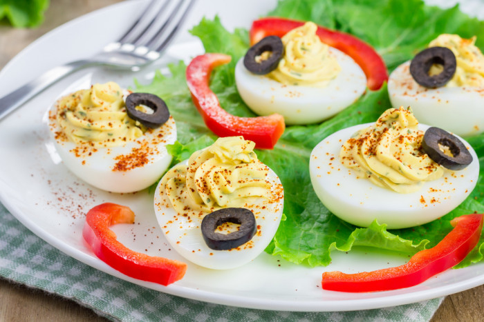 яйца с горчицей