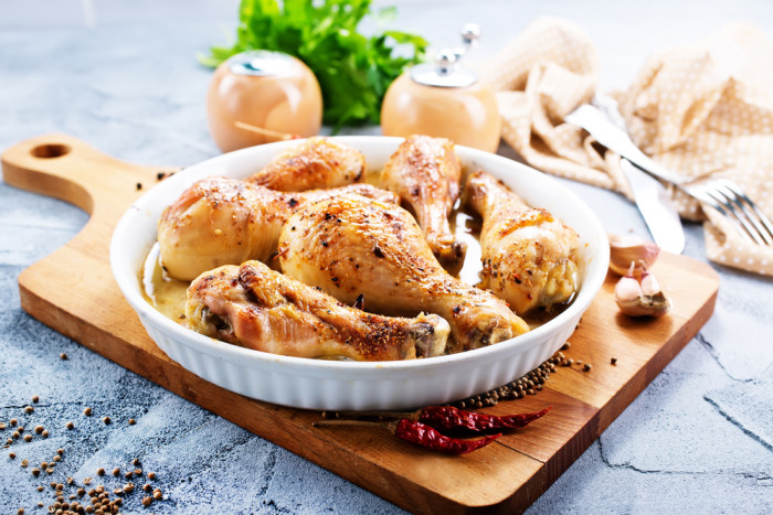 куриные ножки в вине