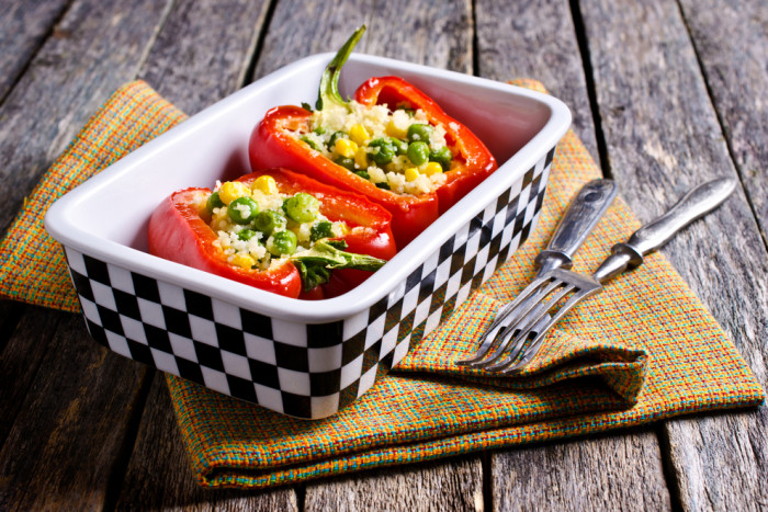 перцы с кускусом