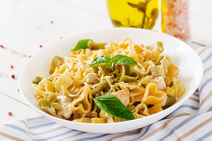 паста с баклажаном