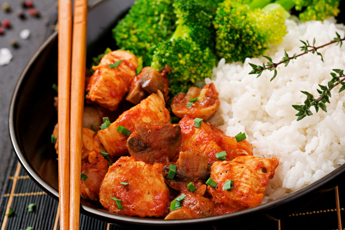 курица в томате