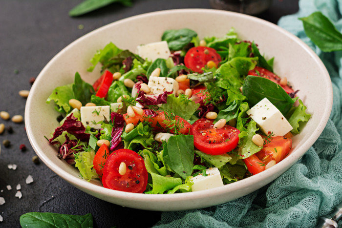 помидоры с сыром