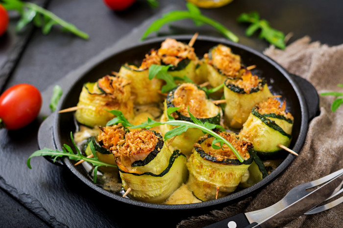 цуккини с курицей