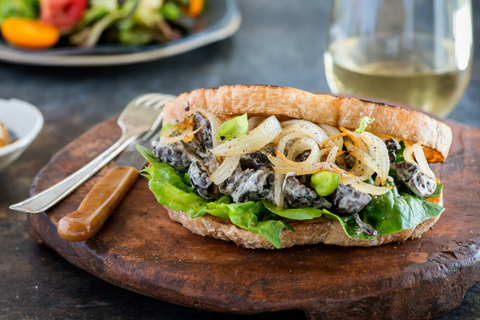 сэндвичи с грибами